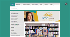 Desktop Screenshot of lesetraeume.at